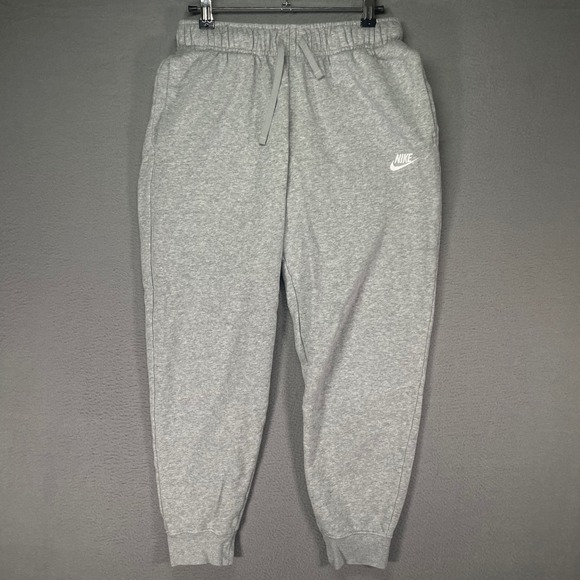 Nike Other - Nike Club Fleece Jogger Sweatpants Gray Mens Small DQ5191-063 Swoosh